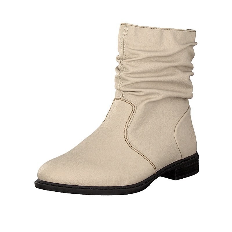 Botins Rieker 72470-60 Para Mulher - Bege